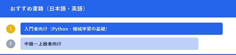 おすすめ書籍（日本語・英語）
